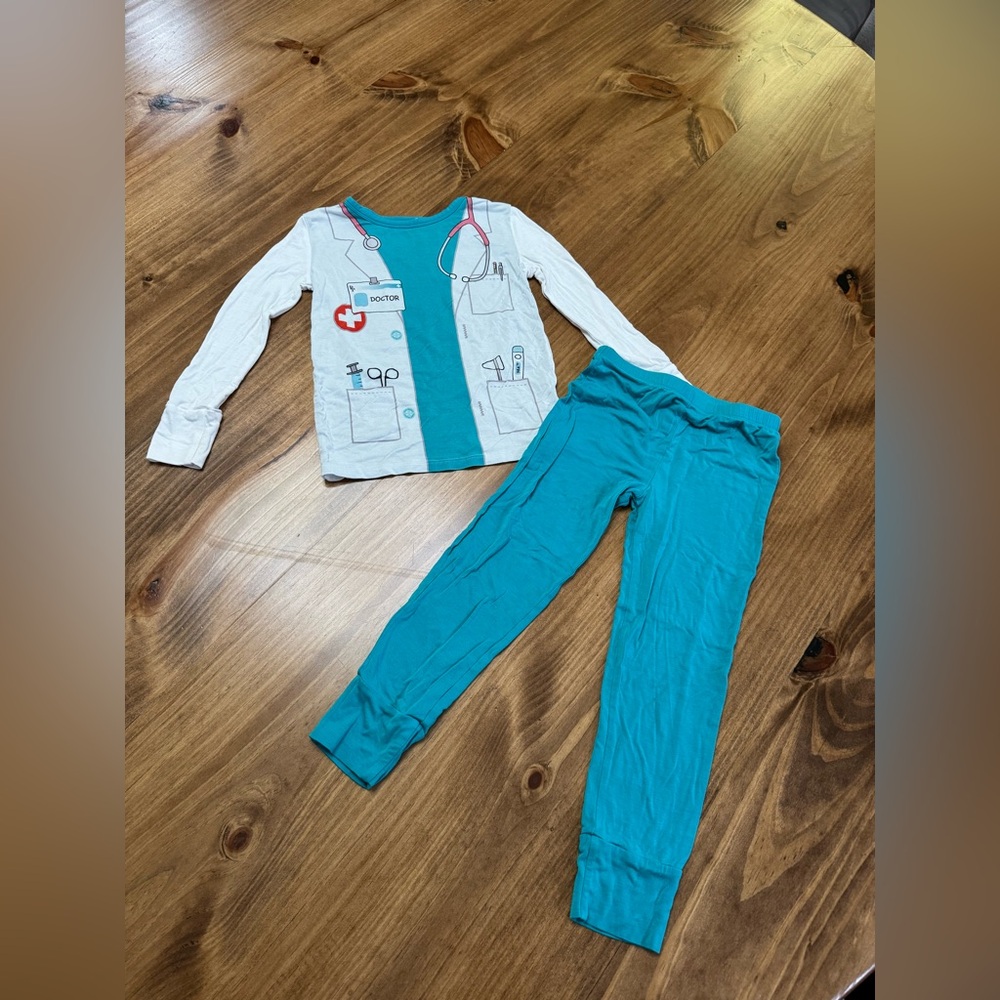 Posh Peanut Doctor PJ set 5T-6T